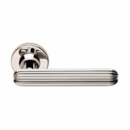 Poignée de porte chrome poli ZEPPELIN