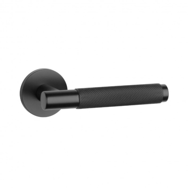 Poignée de porte noire mat MOLINIA
